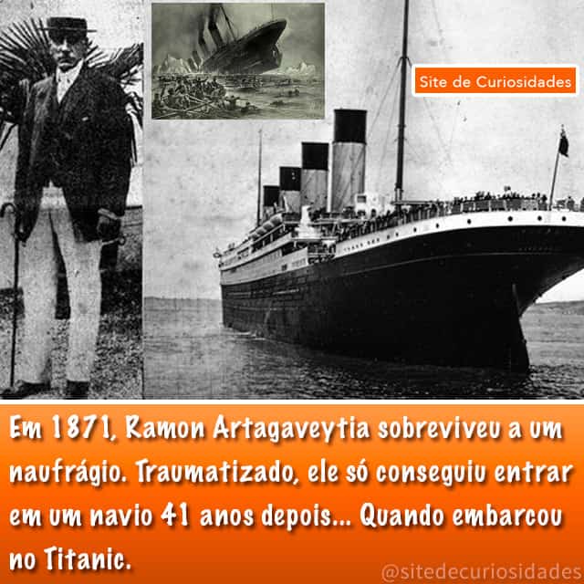 curiosidade do titanic