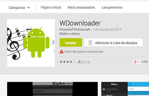 Img - Como baixar músicas no celular?
