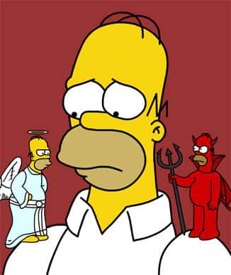 10 Pensamentos de Homer Simpsons