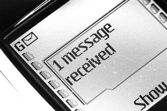 Img - Quando foi enviada a primeira mensagem de texto, 