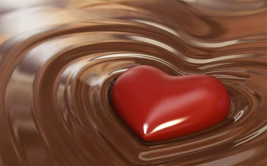 Img - Coração de pessoas que comem chocolate é mais saudável
