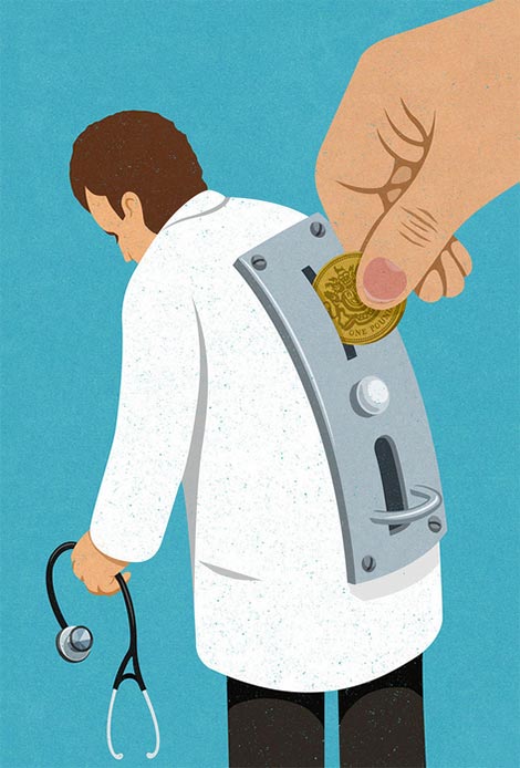 Médicos x Dinheiro