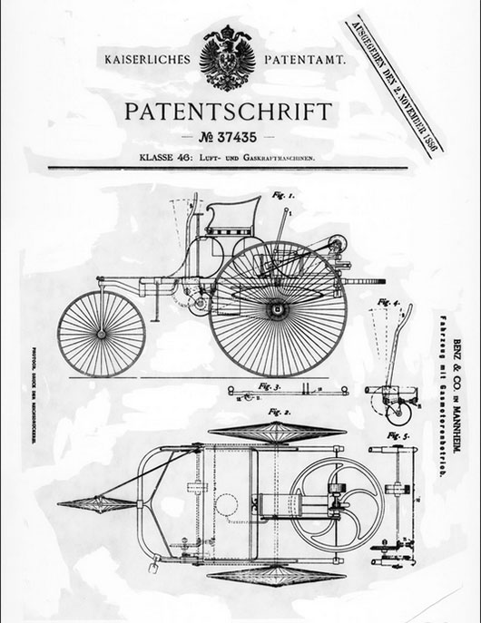 Patente antiga Mercedes Co 2