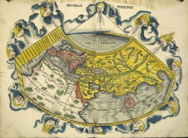 Mapa do Norte de Ptolomeu