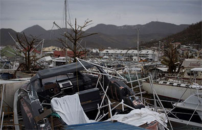 Destruição em Saint Martin 2