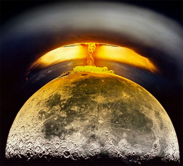Detonação nuclear lunar