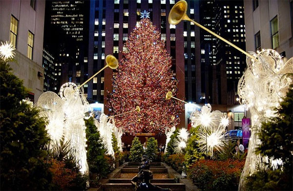 Nova Iorque, árvore de Natal, Rockefeller Center
