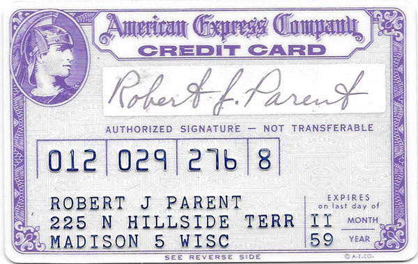 1959 American Express