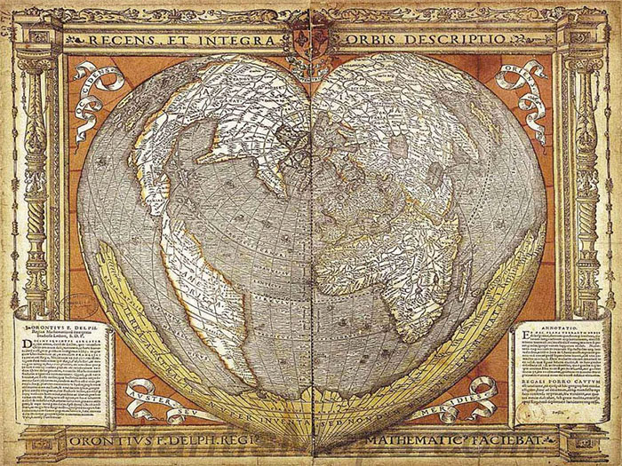 Mapa Mundial Oronce Finé