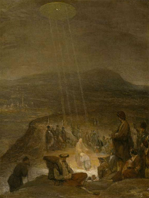 João Batista e Jesus, 1710
