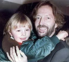 Eric Clapton e seu filho