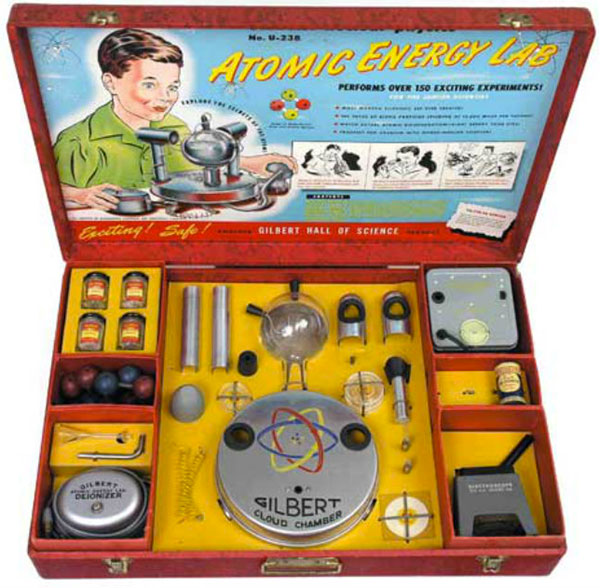 Brinquedo Laboratório de Energia Atômica Gilbert U-238