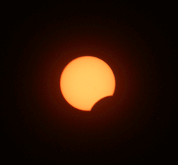 Animação Eclipse Solar