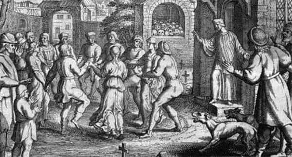 A bizarra epidemia da dança de 1518