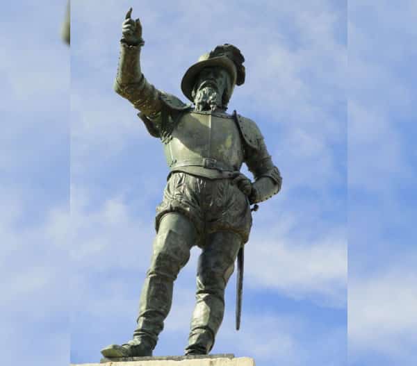 A estátua de Juan Ponce de León