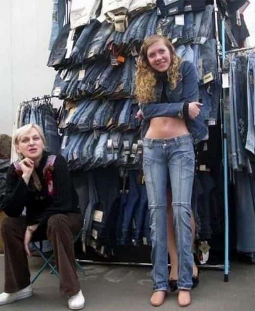 Barriga chapada de manequim
