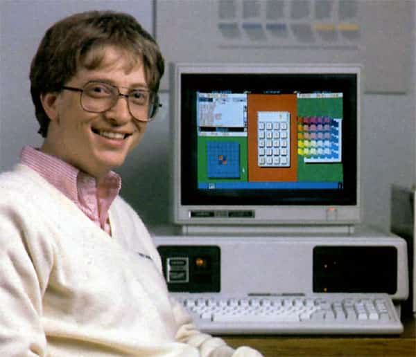 Bill Gates Jovem Feio