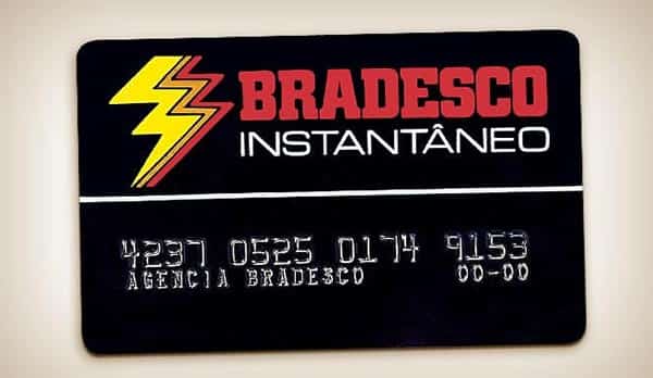 Cartão Magnético Instantâneo, Bradesco, 1981