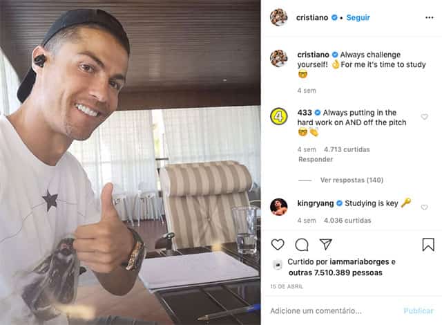 Cristiano Ronaldo Instagram