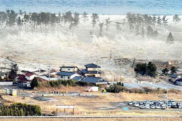 Efeitos de um tsunami