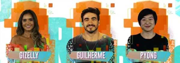 Giselly, Guilherme, Pyong BBB20