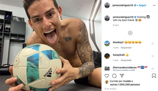 James Rodriguez Instagram