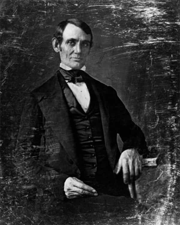 Primeira foto de Abraham Lincoln