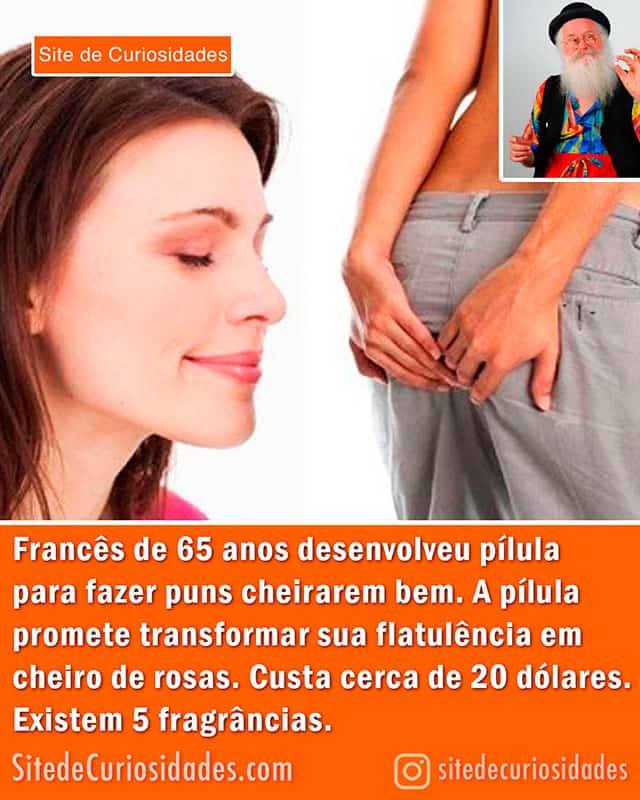 Pum com cheiro bom