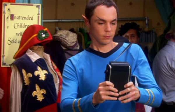 Sheldon nunca viu Star Trek