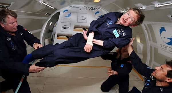 Stephen Hawking em gravidade zero