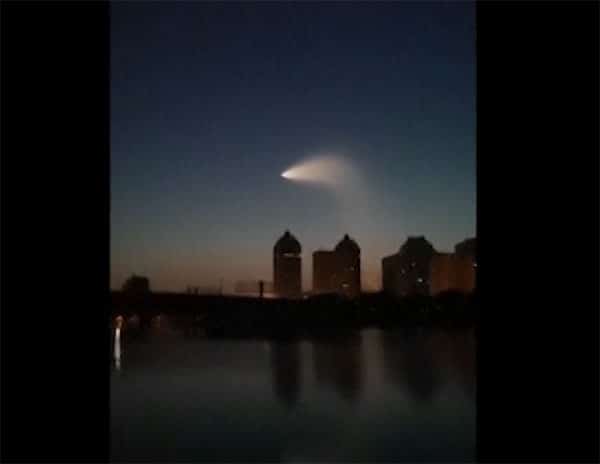 UFO misterioso na China, junho 2019