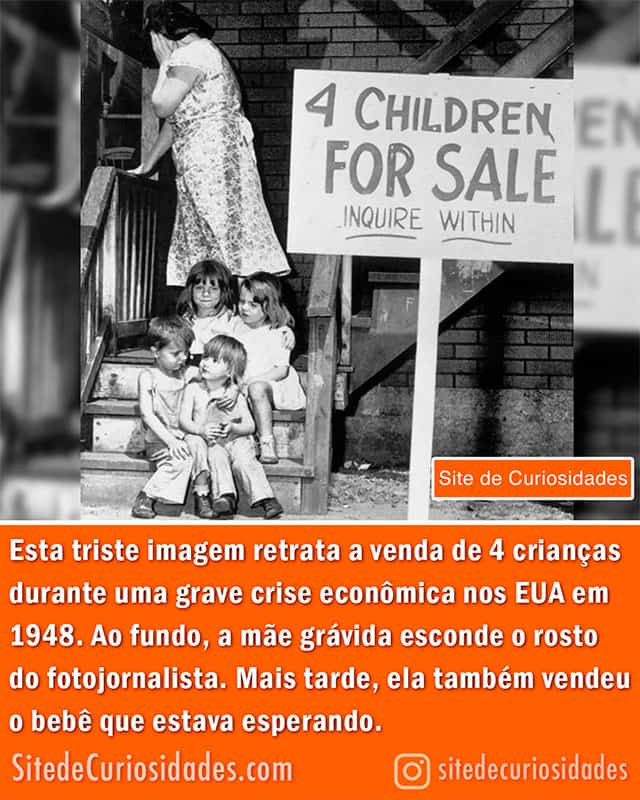 Venda de crianças, 1948