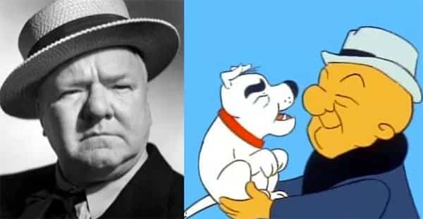 W.C Fields e Mr. Magoo